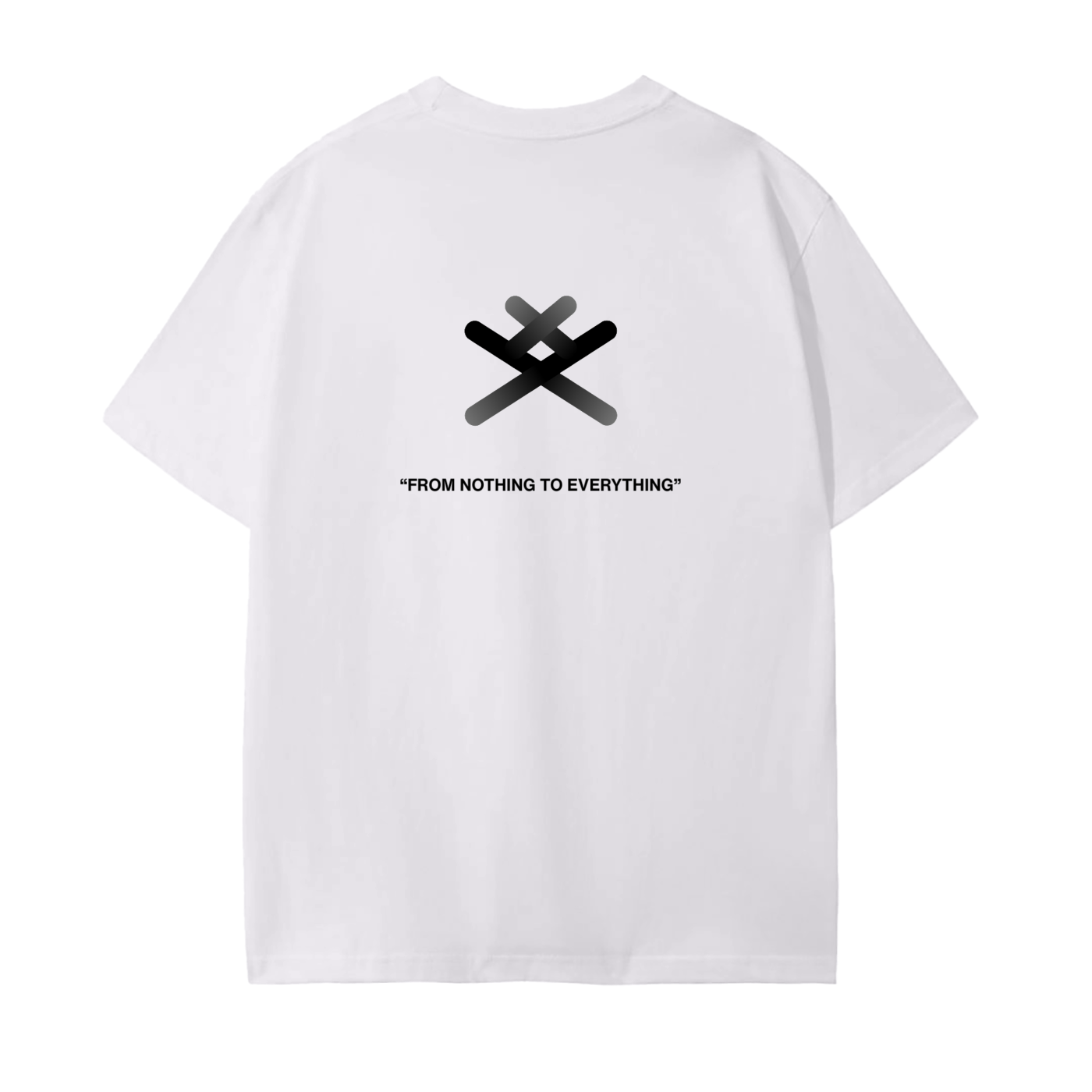 "FROM EVERYTHING TO NOTHING" TEE 200GSM - KLAP Clothing