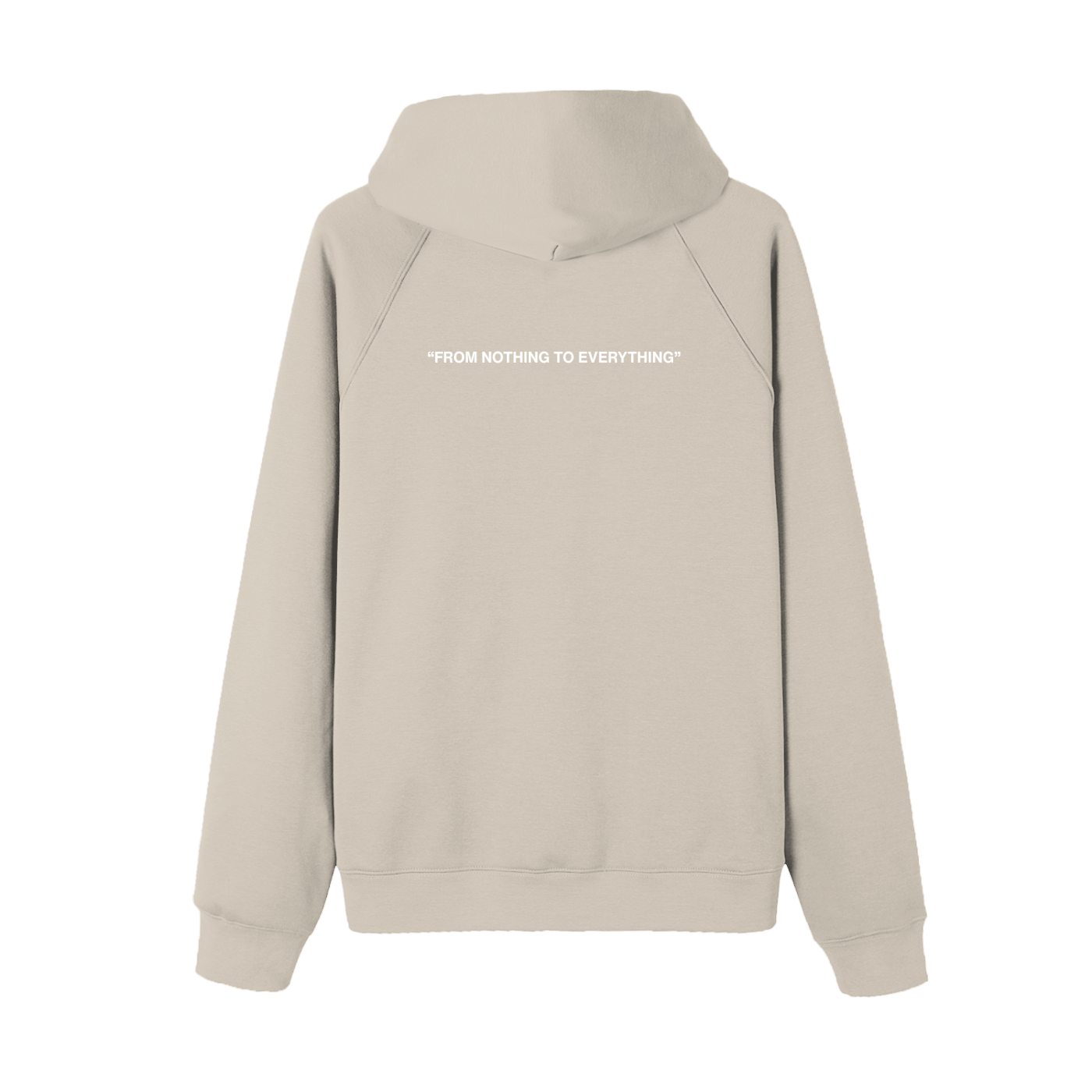 "FROM NOTHING TO EVERYTHING" HOODIE - KLAP Clothing